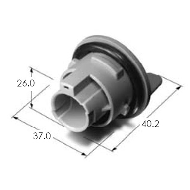 RCL B/H WP DOUBLE (F:45) CONN'T ASSY