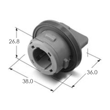 TURN SIGNAL B/H WP CONN'T ASSY(SINGL