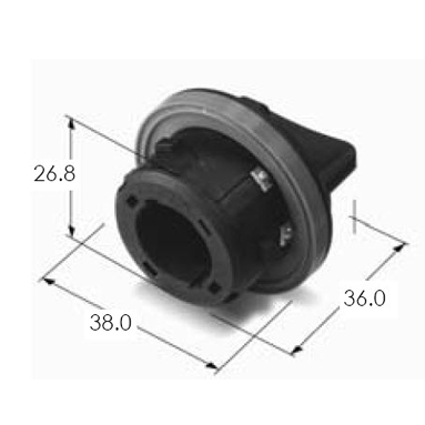 TURN SIGNAL B/H WP CONN'T ASSY(DOUBL