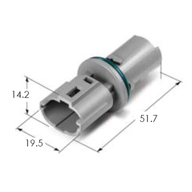 LICENCE PLATE LAMP WP B/H ASSY (26.50)