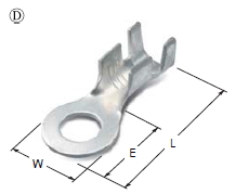 RING TERMINAL(STUD:2.5)