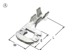 Φ6.4 EARTH RING TERMINAL(RIGHT-L)