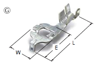 Φ6.4 EARTH RING TERMINAL(LH/TB-STOP-L)