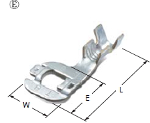 Φ6.4 EARTH RING TERMINAL(LH/TB-L)