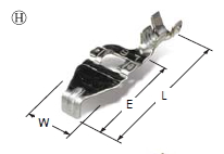 Φ6.4 EARTH RING TML-STOPPER(LEFT) (M)
