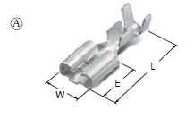 250 SLIP ON TERMINAL(L)