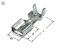 250 WP FEMALE TERMINAL(58X-S)