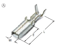 110 FEMALE TERMINAL(58T)