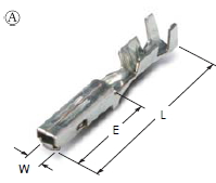 060 FEMALE TERMINAL(62C-M)