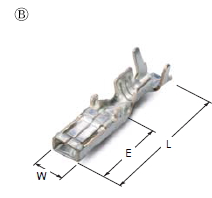 2.8MM FEMALE TERMINAL(M-DL)