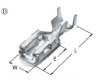 250LOCK FEMALE TERMINAL(L-SIDE)
