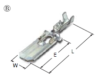 250 SLIP ON MALE TERMINAL(S)