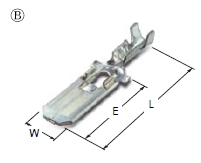 250 SLIP ON MALE TERMINAL(S)