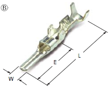 1806 MALE TERMINAL(2WIRE)