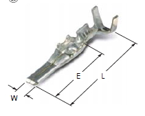 110 WP MALE TERMINAL(S)