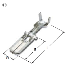 250 RUBBER MALE TERMINAL(S)