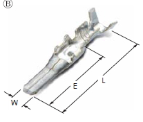 110 MALE TERMINAL(58T-S)