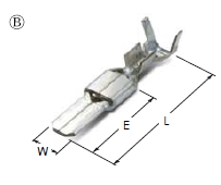 187II WP MALE TERMINAL(L)