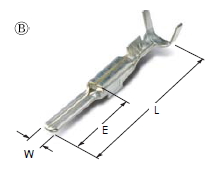 090II WP MALE TML(HEAD LAMP/INJ - M)