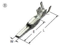 280(110) Male Terminal (L)