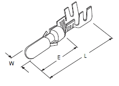 Φ3.56 PIN TERMINAL(S)